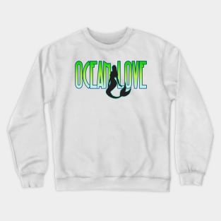 Mermaid t-shirt designs Crewneck Sweatshirt